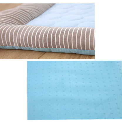 Pet Cooling Pad Bed for Dogs Cats Puppy Kitten Cool Mat Pet Blanket Ice Silk Material Soft for Summer Sleeping Pink Blue Breathable